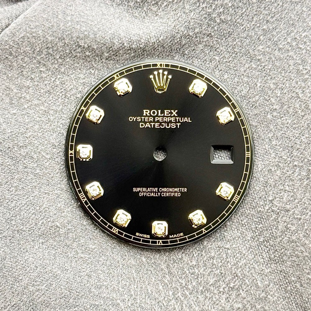 DATEJUST  41MM BLACK DIAMOND DIAL